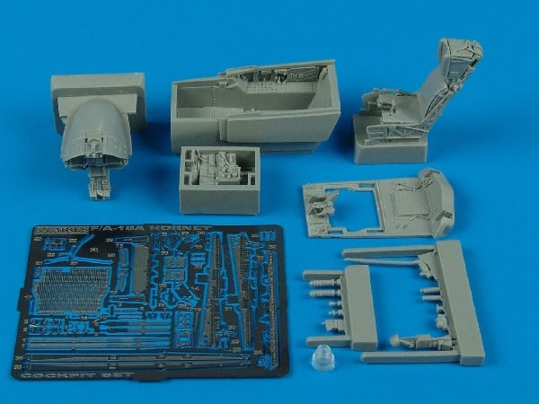 Aires 4371 F/A-18A Hornet cockpit set 1/48 Hobby boss
