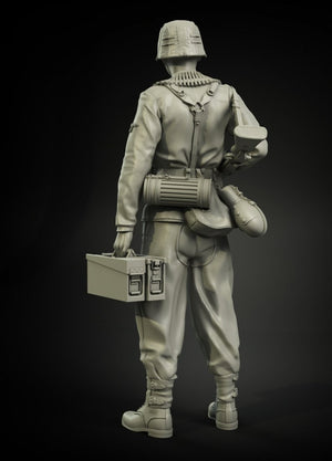 Panzer Art FI35-040 Waffen-SS MG-42 ammo carrier 1/35 – zdjęcie 4