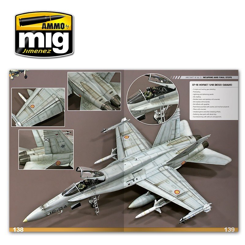 AMMO of Mig Jimenez 6054 ENCYCLOPEDIA OF AIRCRAFT MODELLING TECHNIQUES VOL.5: FINAL STEPS (English) – zdjęcie 6