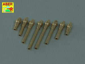 Aber A72 005 Set of 8 turned cal .50 (12,7mm) U.S. Browning M2 barrels for P-47 Thunderbolt 1/72 – zdjęcie 3