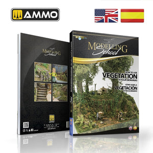 AMMO of Mig Jimenez 6254 MODELLING SCHOOL - How to use Vegetation in your Dioramas (Bilingual- English, Spanish) – zdjęcie 2