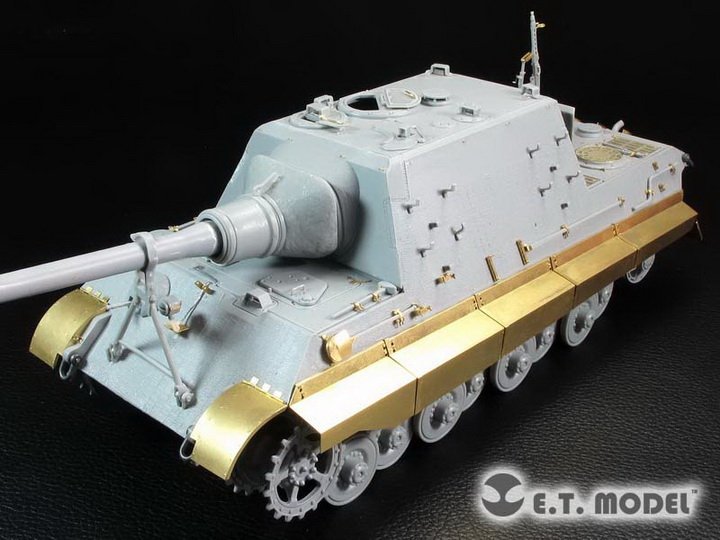 E.T. Model EA35-097 WWII German Panzerjager &amp;quot;Jagdtiger&amp;quot; Fender &amp;amp; Side Skirts For DRAGON Kit 1/35 – zdjęcie 2