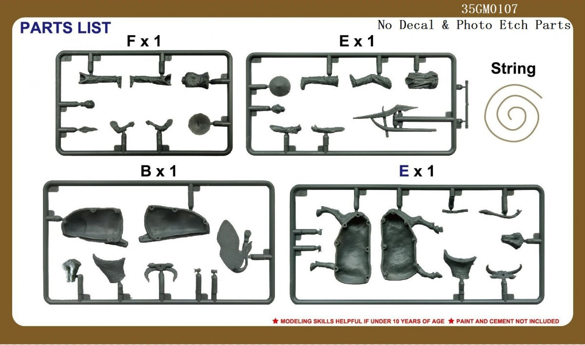 Gecko Models 35GM0107 60s-70s Farming in Vietnam 1/35 – zdjęcie 3