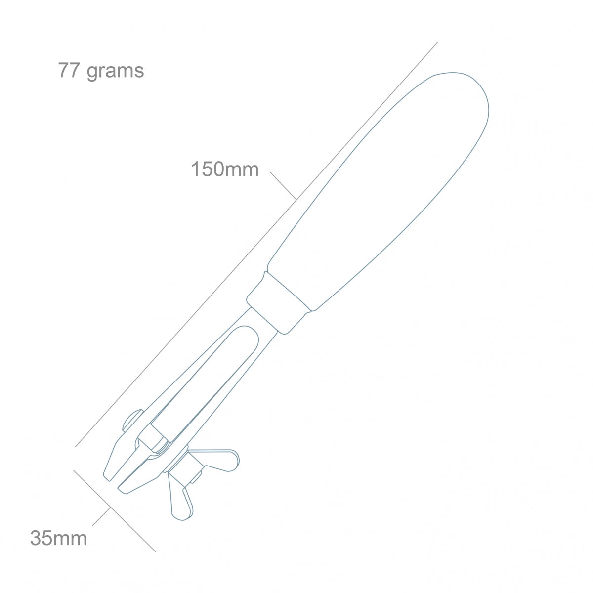 Modelcraft PPV0004 Wing Nut Hand Vice (12.5mm) – immagine 2