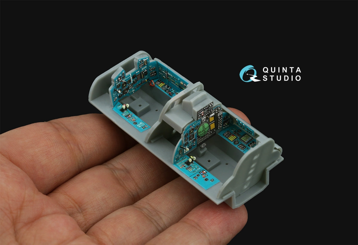 Quinta Studio QDS-48504 MiG-31B 3D-Printed &amp;amp; coloured Interior on decal paper (Hobby Boss) (Small version) 1/48 – zdjęcie 7