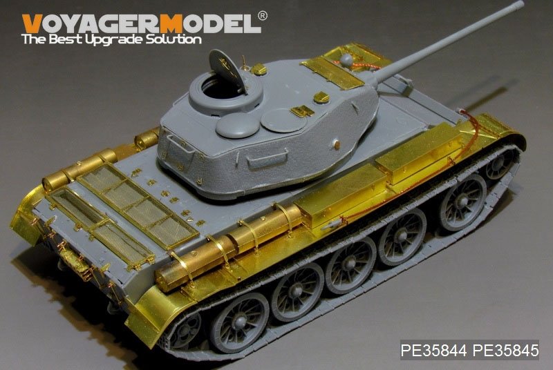 Voyager Model PE35844 WWII Russian T-44 Medium Tank Early Version Basic （For MINIART 35193） 1/35 – Bild 3