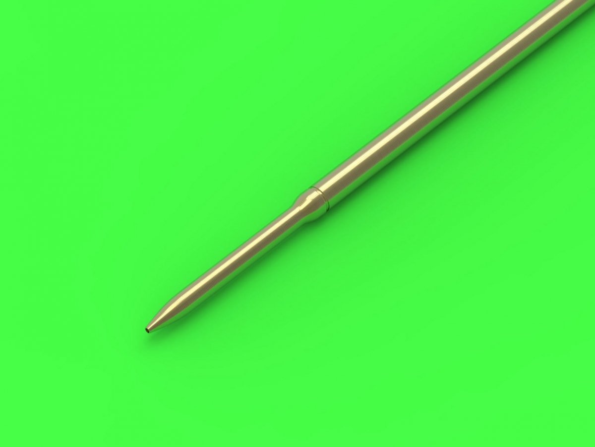 Master AM-48-158 American WWII Pitot Tube - &amp;quot;Streamline&amp;quot; Type (1 pc.) - Used mainly on early US Navy aircraft - F-2A Buffalo, F4F-3 Wildcat and others 1/48 – image 2