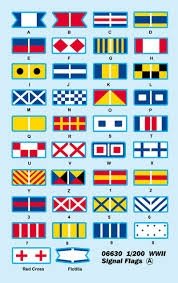 Trumpeter 06630 WWII Signal Flags 1/200 – image 2