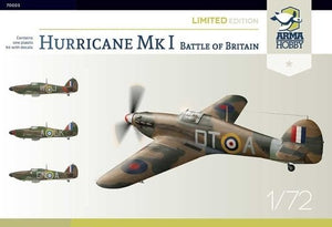 Arma Hobby 70023 Hurricane Mk I - Battle of Britain - Limited Edition 1/72