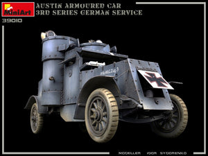 Miniart 39010 AUSTIN ARMORED CAR 3rd SERIES: GERMAN, AUSTRO-HUNGARIAN, FINNISH SERVICE. INTERIOR KIT 1/35 – image 15