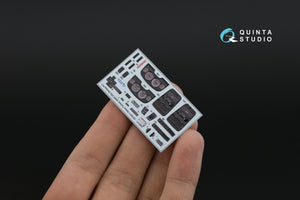 Quinta Studio QD24011 Nissan Fairlady 300ZX Z32 3D-Printed &amp;amp; coloured Interior on decal paper (Tamiya) 1/24 – zdjęcie 6
