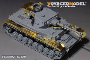 Voyager Model PE351042 WWII German Pz.Kpfw.IV Ausf.F2 Basic For Border BT-003 1/35 – zdjęcie 4
