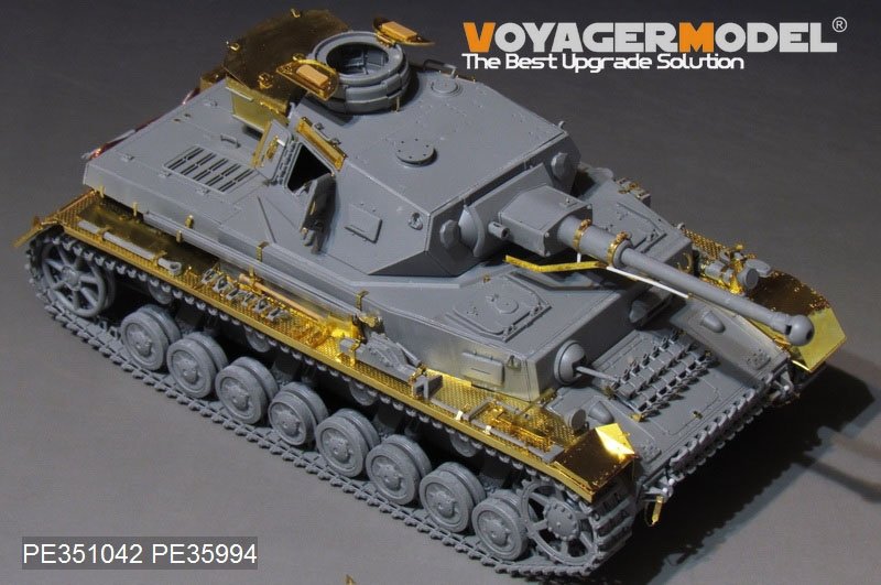 Voyager Model PE351042 WWII German Pz.Kpfw.IV Ausf.F2 Basic For Border BT-003 1/35 – zdjęcie 4