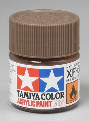 Tamiya XF68 NATO Brown (81768) Acrylic paint 10ml – zdjęcie 2