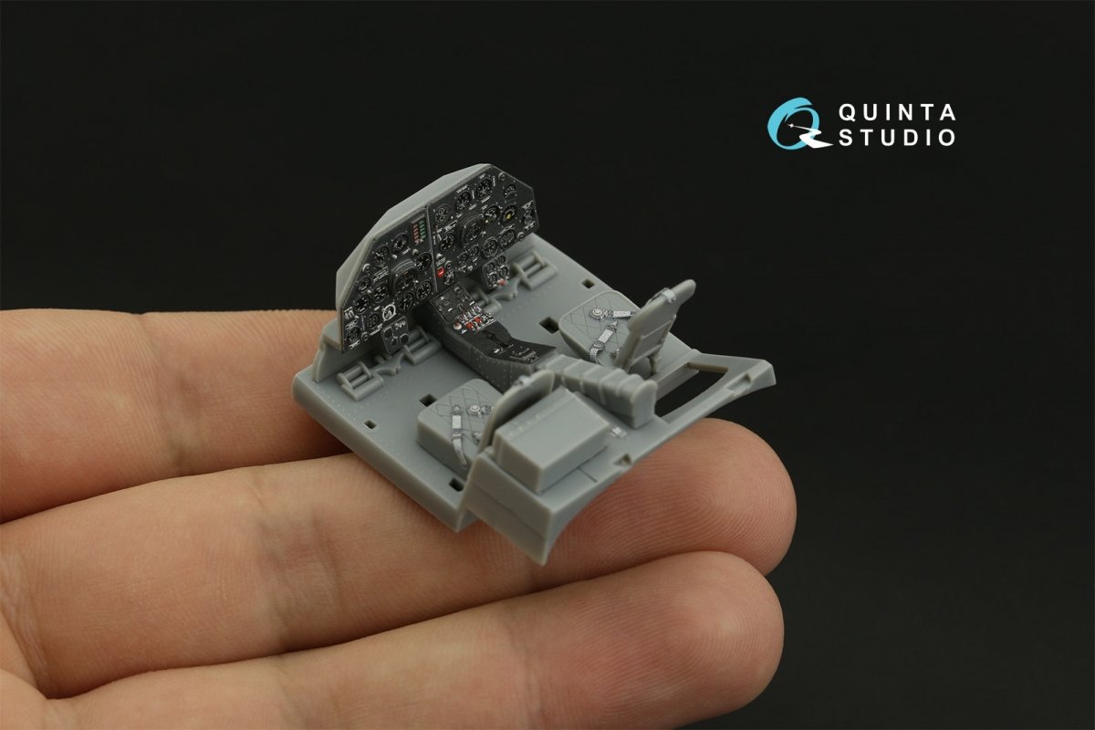 Quinta Studio QD48322 Mi-4 3D-Printed &amp;amp; coloured Interior on decal paper (Trumpeter) 1/48 – zdjęcie 8