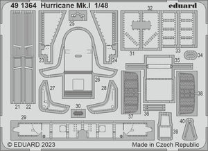 Eduard 491364 Hurricane Mk. I HOBBY BOSS 1/48 – zdjęcie 2