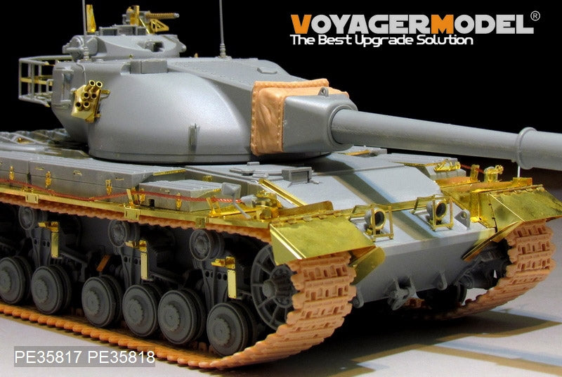Voyager Model PE35818 British Conqueror MK.II Heavy Tank MK2 Fenders For DRAGON 3555 1/35 – zdjęcie 4