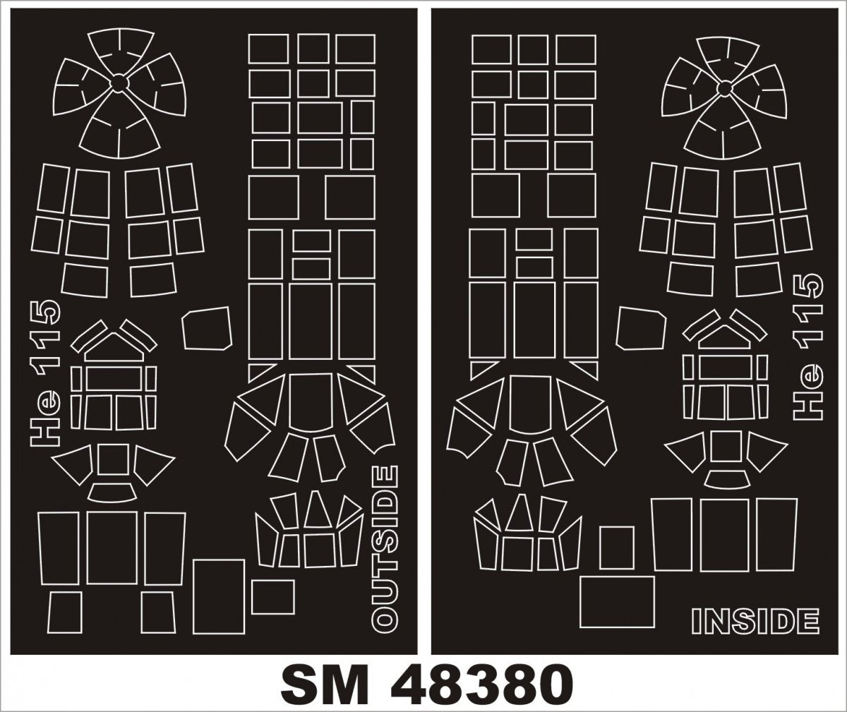 Montex SM48380 HEINKEL He115 SPECIAL HOBBY