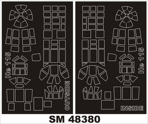Montex SM48380 HEINKEL He115 SPECIAL HOBBY