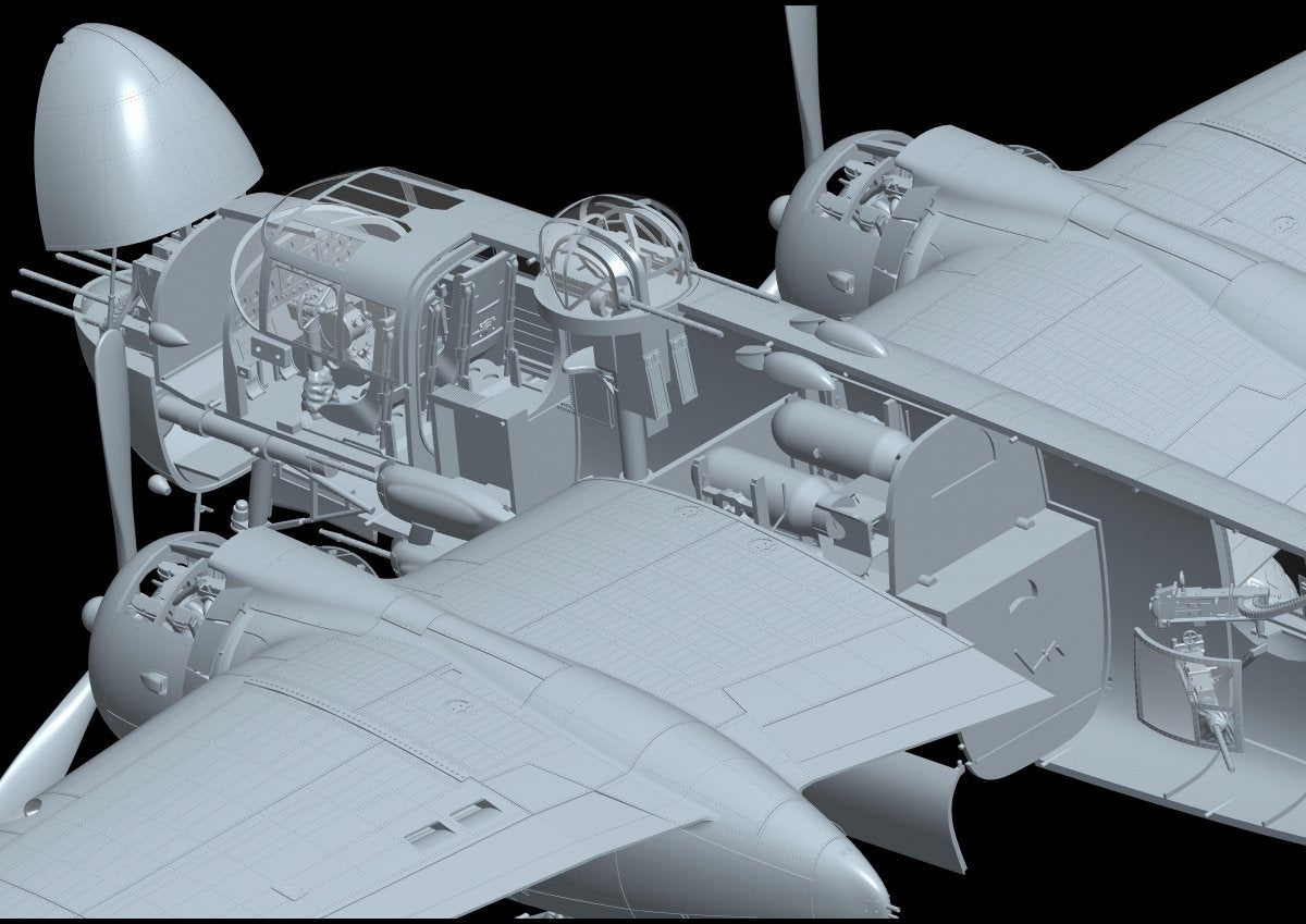 HK Models 01E037 B-25H Mitchell Gunships over CBI 1/32 – zdjęcie 9