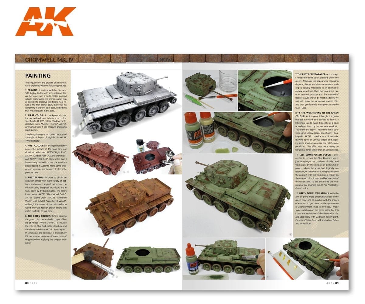AK Interactive AK4801 4X2 Ingles – zdjęcie 10