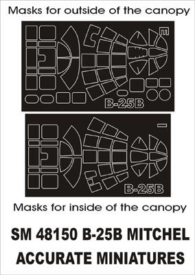 Montex SM48150 B-25B Mitchell MINIATURES PRÉCISES