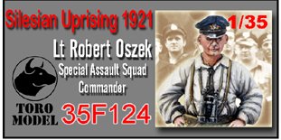 ToRo Model 35F124 Silesian Uprising - Lt.Mar. Robert Oszek - Squad Commander / Silesian Uprising 1921 Lt. Robert Oszek Special Assault Squad Commander 1/35 – image 2