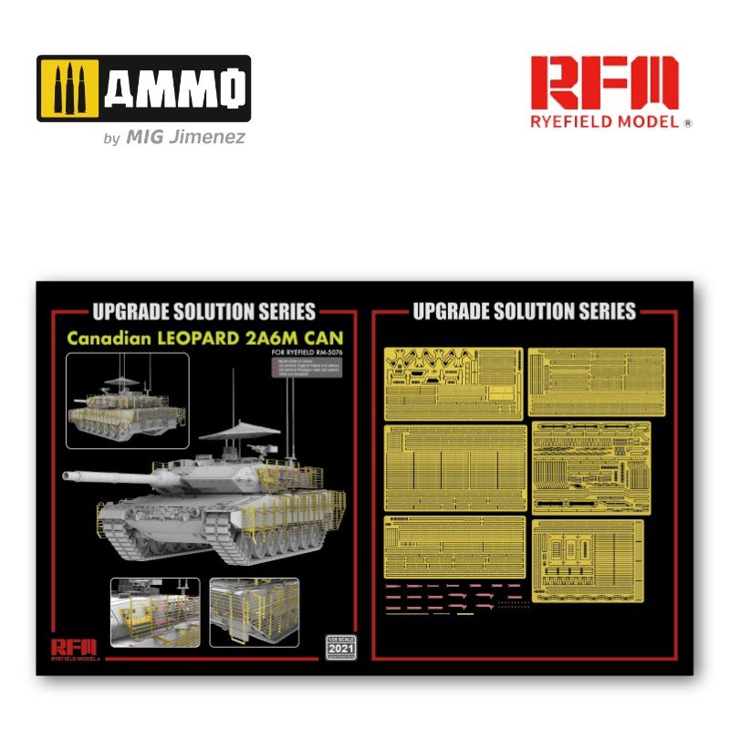 Rye Field Model 2021 Upgrade set for 5076 Canadian Leopard 2A6M CAN 1/35 – image 2