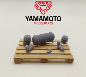 Yamamoto Model Parts YMPTUN30 Zestaw Air Ride 1/24 – zdjęcie 2