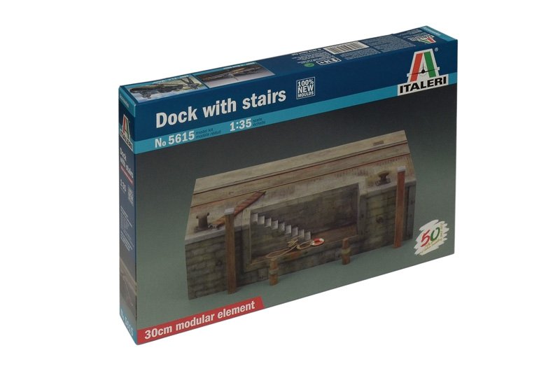 Italeri 5615 Dock with Stairs 1/35 – immagine 2