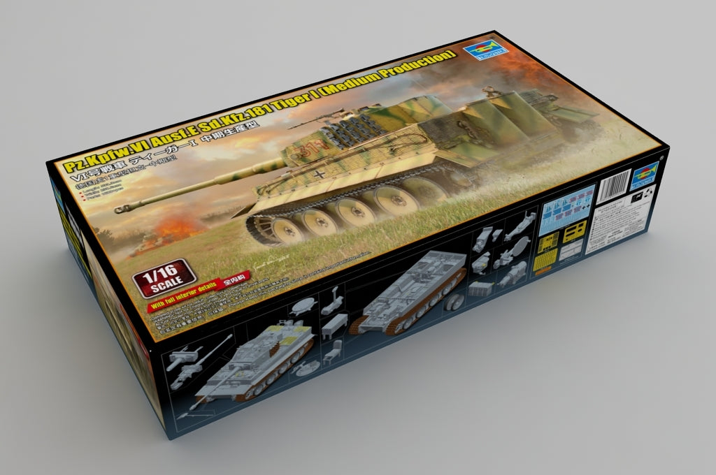 Trumpeter 00944 Pz.Kpfw.VI Ausf.E Sd.Kfz.181 Tiger I (Medium Production) 1/16 – image 2