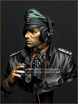 Young Miniatures YM1876 SS Panzer Commander Normandie 1944 1/10 – zdjęcie 3