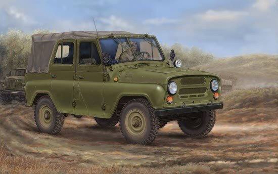 Trumpeter 02327 soviétique UAZ-469 (1/35)