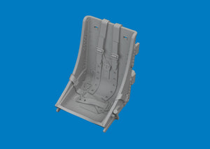 Eduard 6481065 P-40 seat w/ integral belts Type 2 PRINT Eduard 1/48 – zdjęcie 2