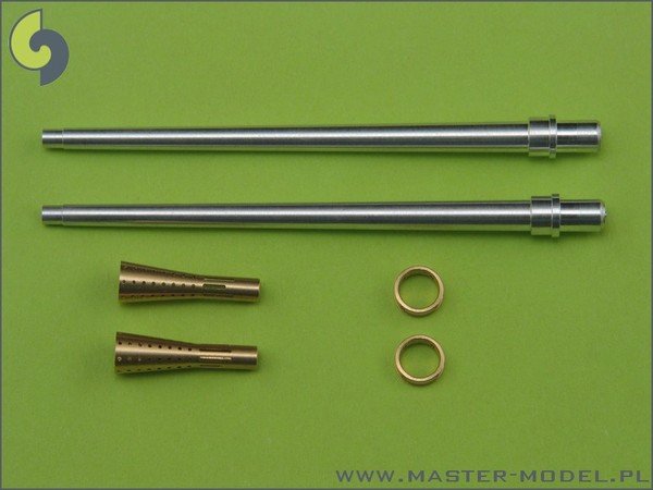 Master AM-32-014 German aircraft cannon 3,7cm Flak 18 gun barrels (2pcs) 1/32