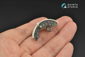 Quinta Studio QD32084 Ju 88A-1 3D-Printed &amp;amp; colored Interior on decal paper (Revell) 1/32 – image 5