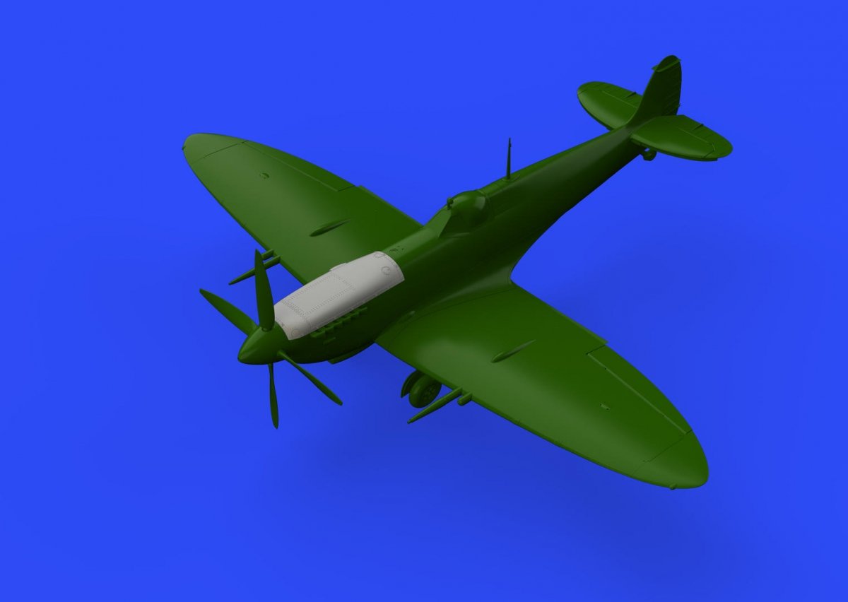 Eduard 648338 Spitfire Mk. VIII top cowl EDUARD 1/48 – zdjęcie 2