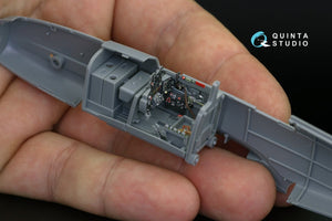 Quinta Studio QD48141 Ki-61-Id 3D-Printed &amp;amp; colored Interior on decal paper (Tamiya) 1/48 – image 3