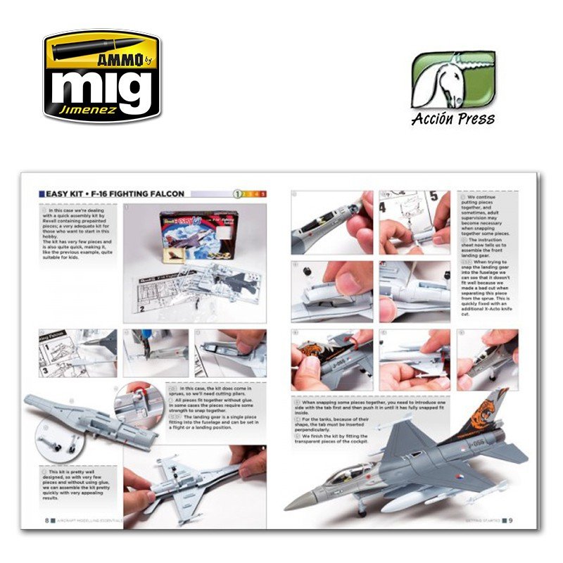 AMMO of Mig Jimenez EURO0014 AIRCRAFT MODELLING ESSENTIALS (English) – zdjęcie 6