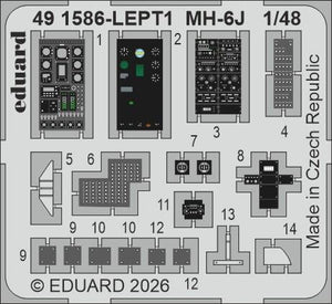Eduard BIG49478 MH-6J for ICM 1/48 – obrázek 3