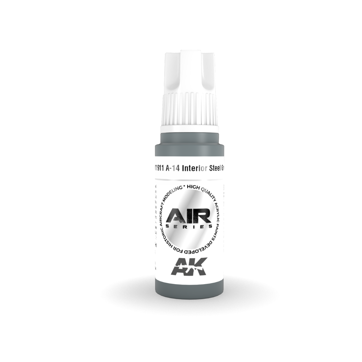 AK Interactive AK11911 A-14 INTERIOR STEEL GRAY – AIR 17ml – image 2