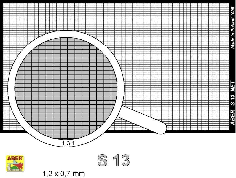 Aber S-13 Net 1,2 x 0,7 mm – zdjęcie 2