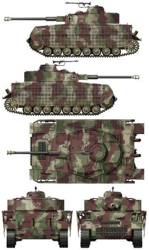 Border Model BD0036 Pz.Kpfw.IV Ausf.J Late Production Masks for Border Model BT-008 1/35 – zdjęcie 2