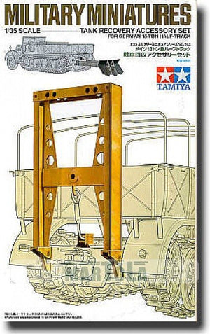 Tamiya 35243 Tank Recovery Accessory Set for German 18 Ton Half-Track 1/35