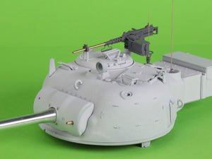 Master GM-35-063 Browning M2HB .50 cal (12.7mm) - machine gun with tank mount - WWII period (early M23 cradle with early ammo rack) 1/35 – image 17