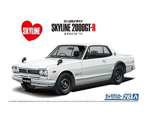 Aoshima 06106 Nissan KPGC10 Skyline HT2000GT-R &amp;#39;71 1/24
