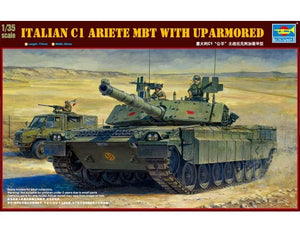 Trumpeter 00394 Italian C1 Ariete MBT with uparmed (1/35)
