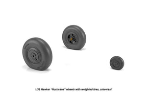 Armory Models AW32403 Hawker Hurricane wheels w/ weighted tires 1/32 – image 4