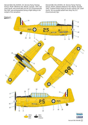 Special Hobby 72447 Harvard Mk.II/ IIA/ IIB &amp;#39;The British Commonwealth Air Training Plan&amp;#39; 1/72 – image 8