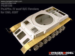 Voyager Model PE35108 Pz.kPfw. IV Ausf B/C Fenders (For DRAGON 6297) 1/35 – image 3